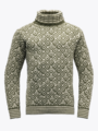 Devold Svalbard Sweater High Neck Olive