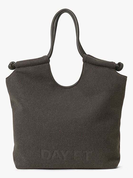 DAY ET Day Woolen Tote Chocolate Melange