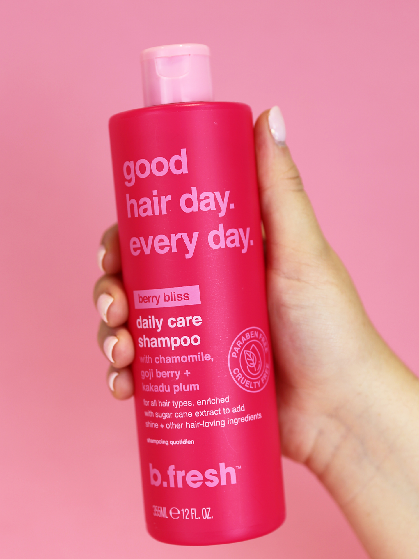 B.Fresh Good Hair Day. Every Day. Daily Care Shampoo 355 ml Flerfarget