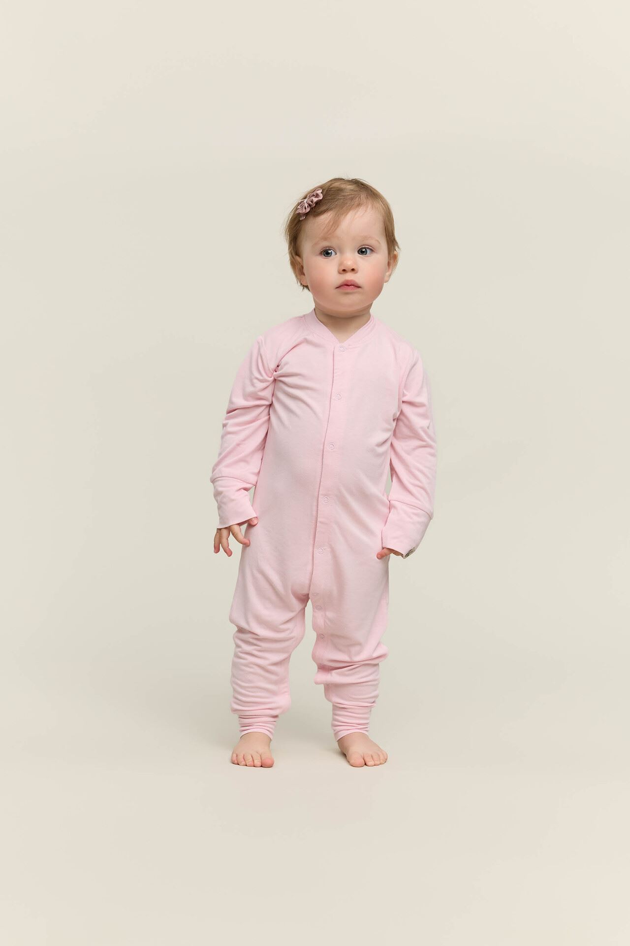 Gullkorn Vennen Babydress Lys Rosa