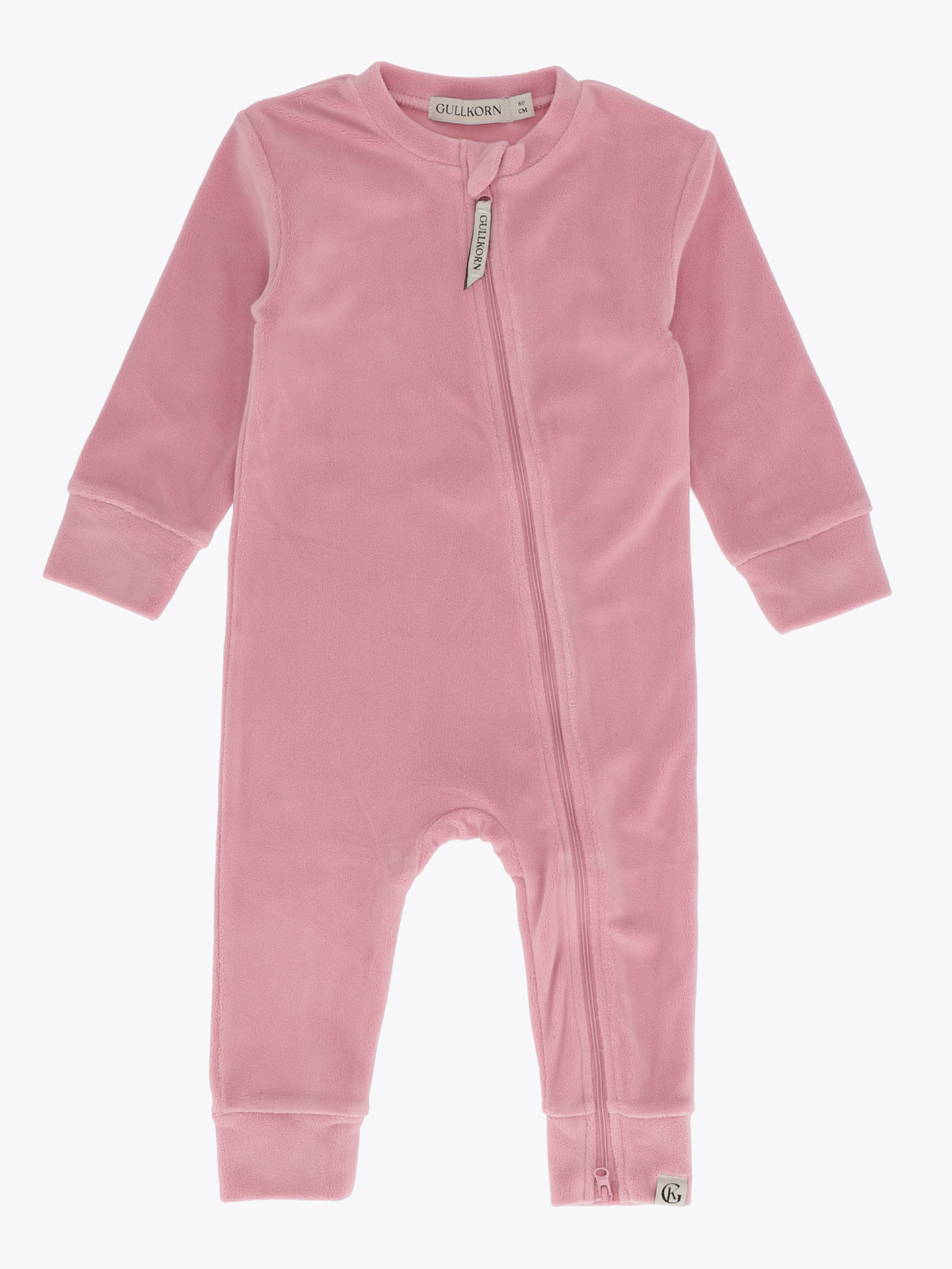 Gullkorn Jona Fleece Heldress Tåkerosa