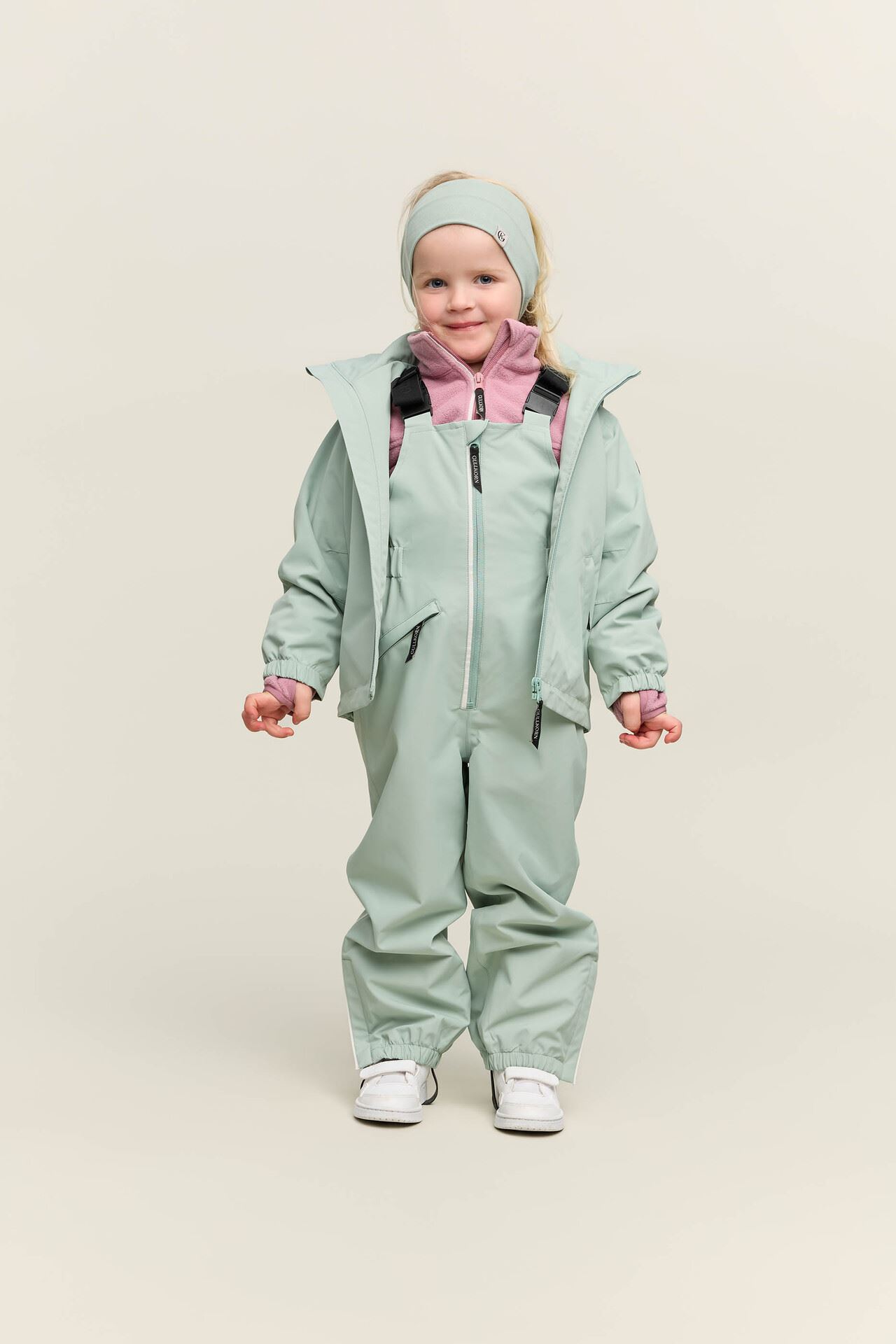 Gullkorn Tach Skalljakke Grågrønn