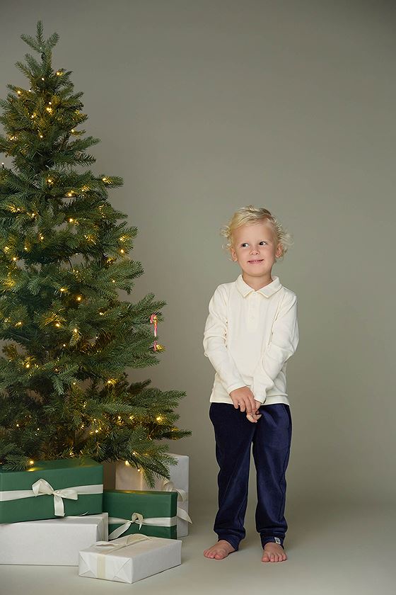 Gullkorn Olit Bukse Marineblå