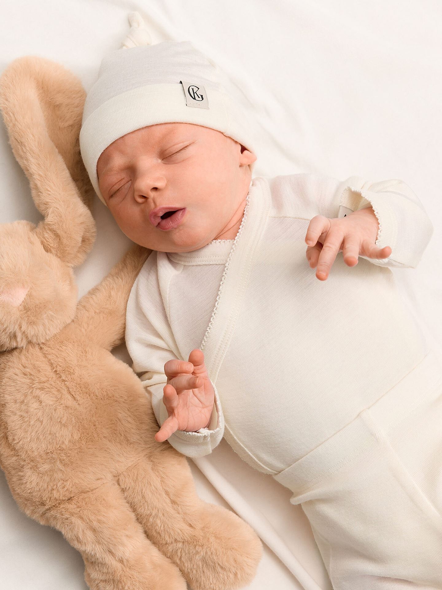 Gullkorn Vakke Ullbody Hvit