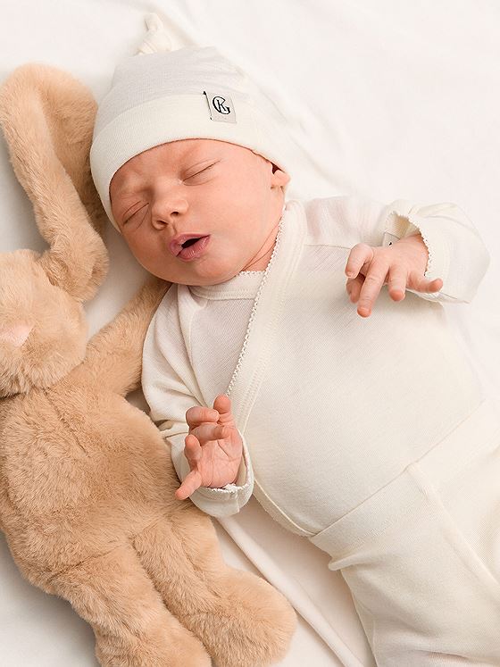 Gullkorn Vakke Ullbody Hvit