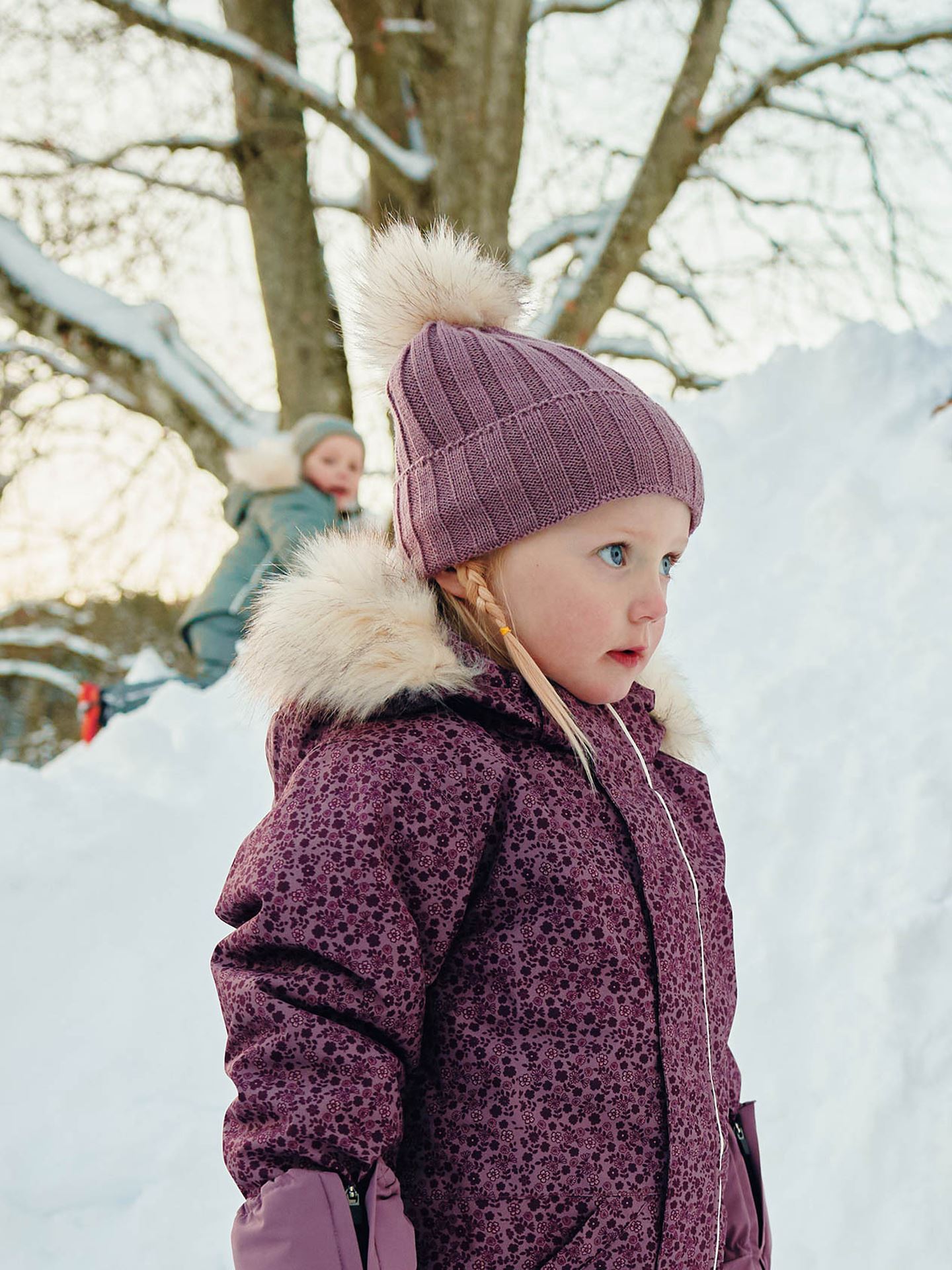 Gullkorn Marl Ull-lue Bærlilla