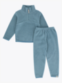 Gullkorn Berg Fleece Sett Tåkeblå