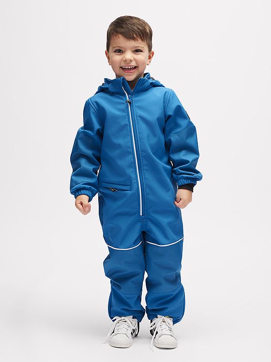 Gullkorn Skarn Parkdress Blå