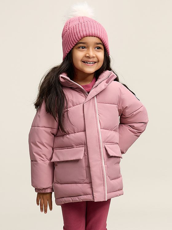 Gullkorn Jade Parkas Tåkerosa