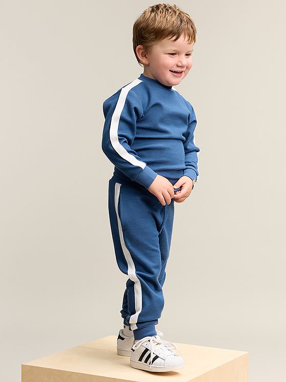 Gullkorn Syen Ull Bukse Stormblå