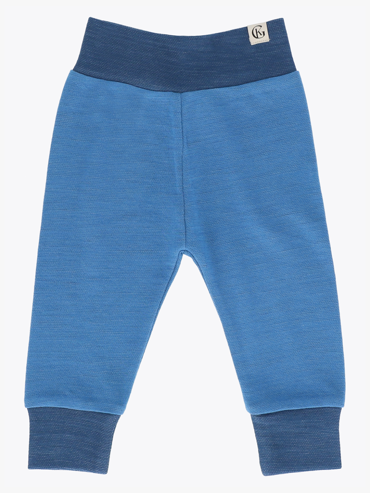 Gullkorn Grana Ull Babybukse Mørk Himmelblå