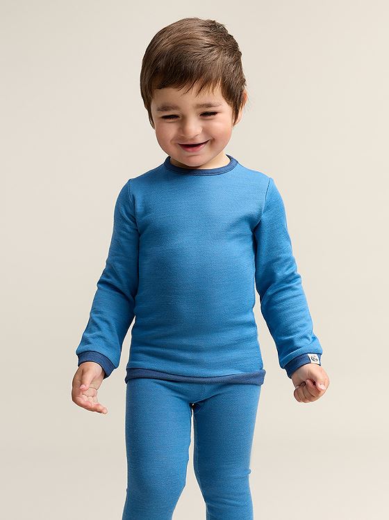 Gullkorn Grana Ullgenser Mørk Himmelblå