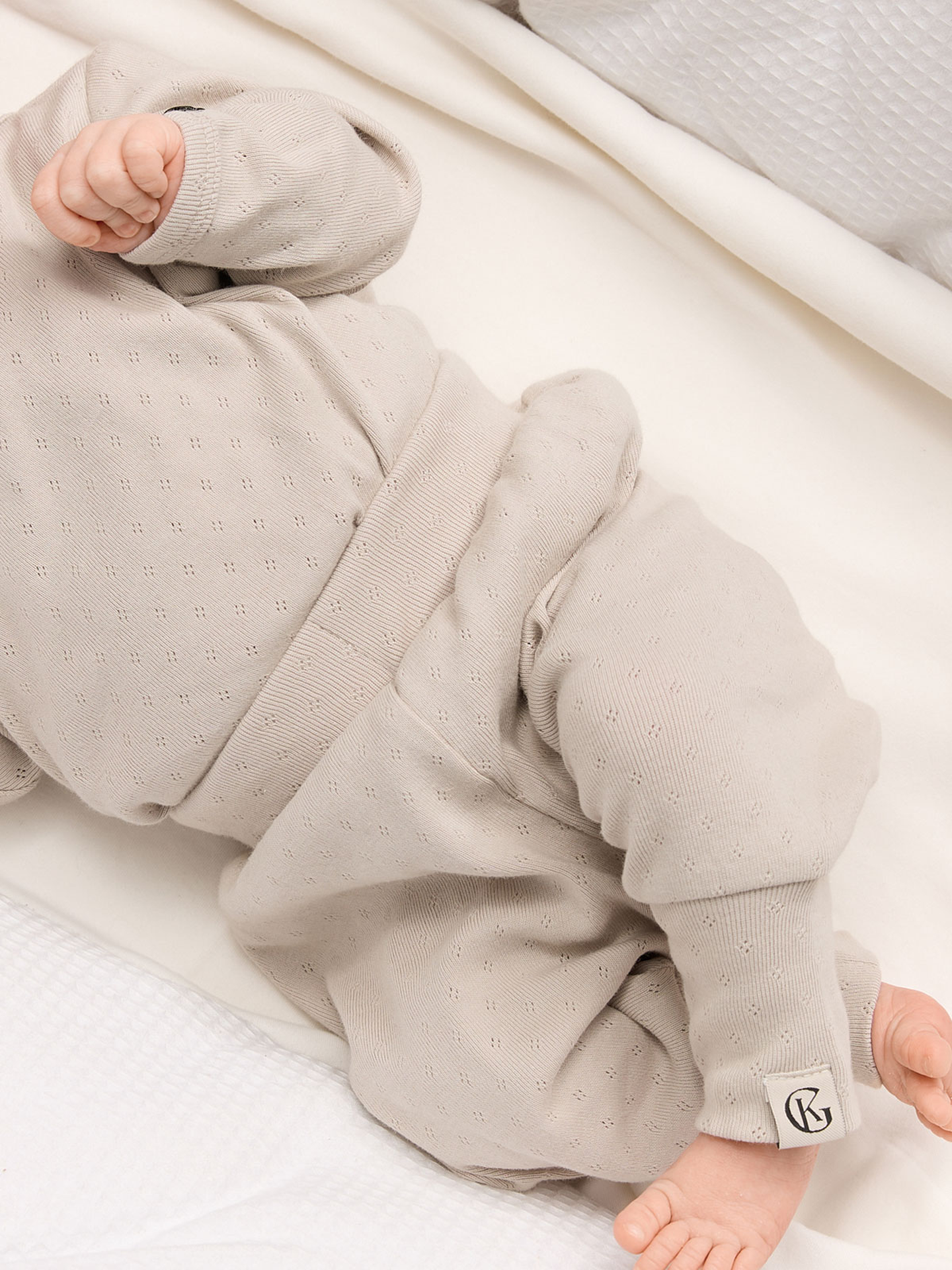 Gullkorn Kimber Babybukse Varm Grå