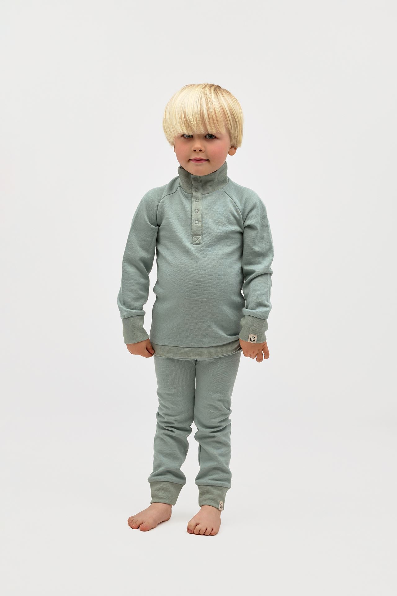 Gullkorn Amato Høyhalset Genser Lys Salvie