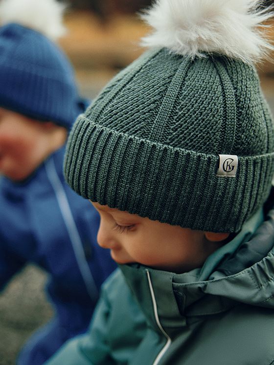 Gullkorn Gibbs Ull Lue Dyp Grønn