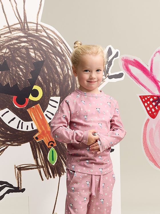 Gullkorn Bukkene Genser Støvrosa