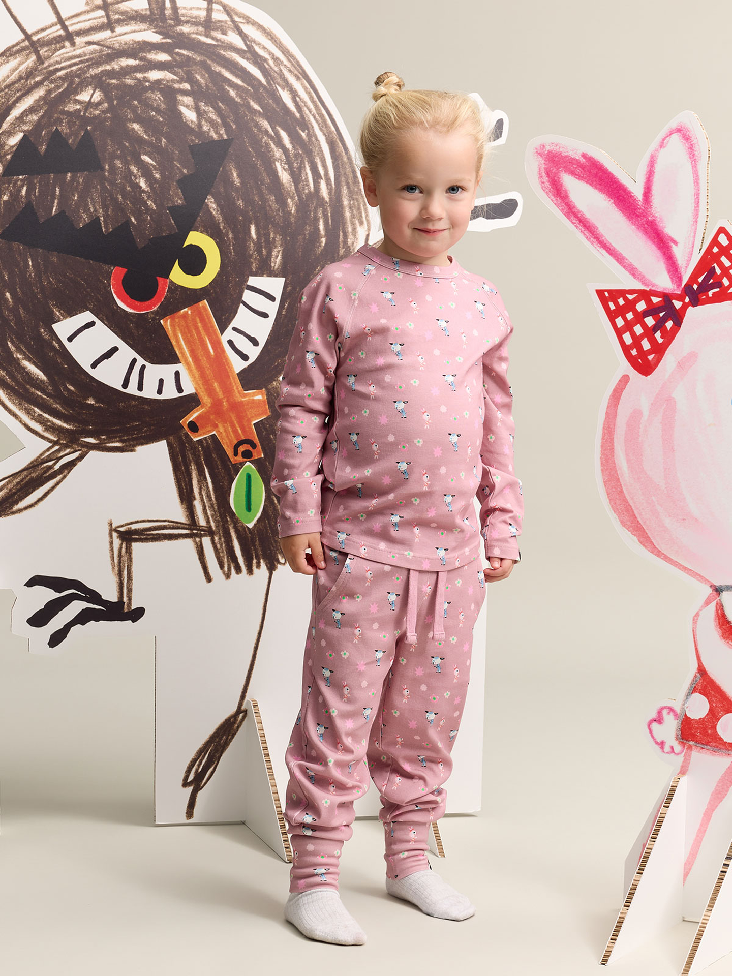 Gullkorn Bukkene Bukse Støvrosa