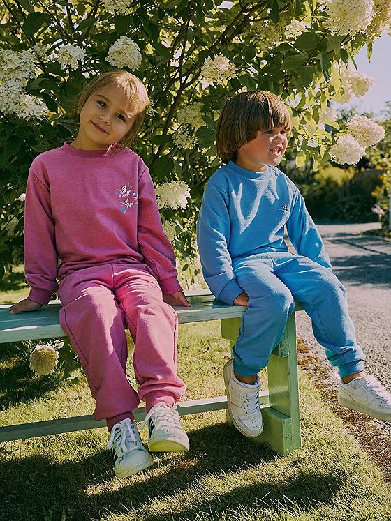 Gullkorn Bukkene Joggedress Lys Blå / Print