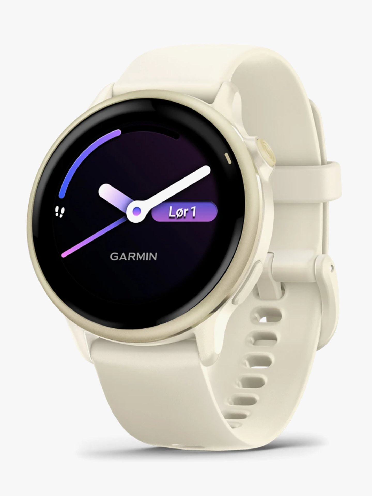 Garmin Vivoactive 6 Lunar Gold med Bone-rem