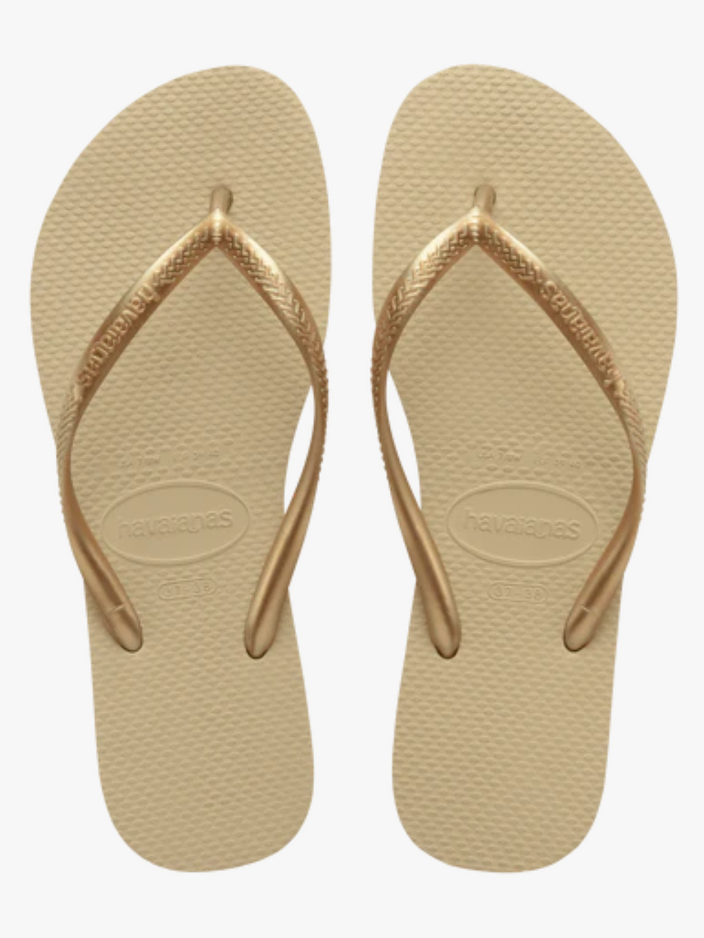 Havaianas Slim Sand Grey/Light Golden