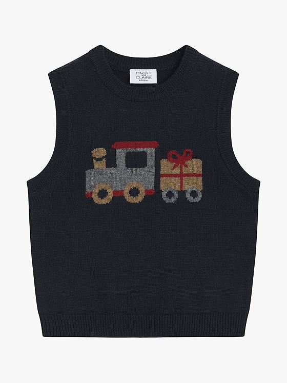 Hust and Claire Perry Vest Navy