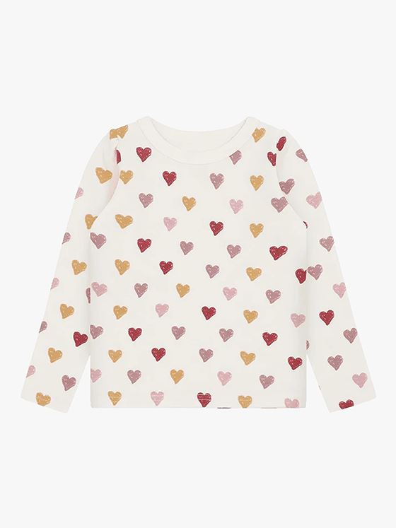 Hust and Claire Abba Hearts Puff Off White