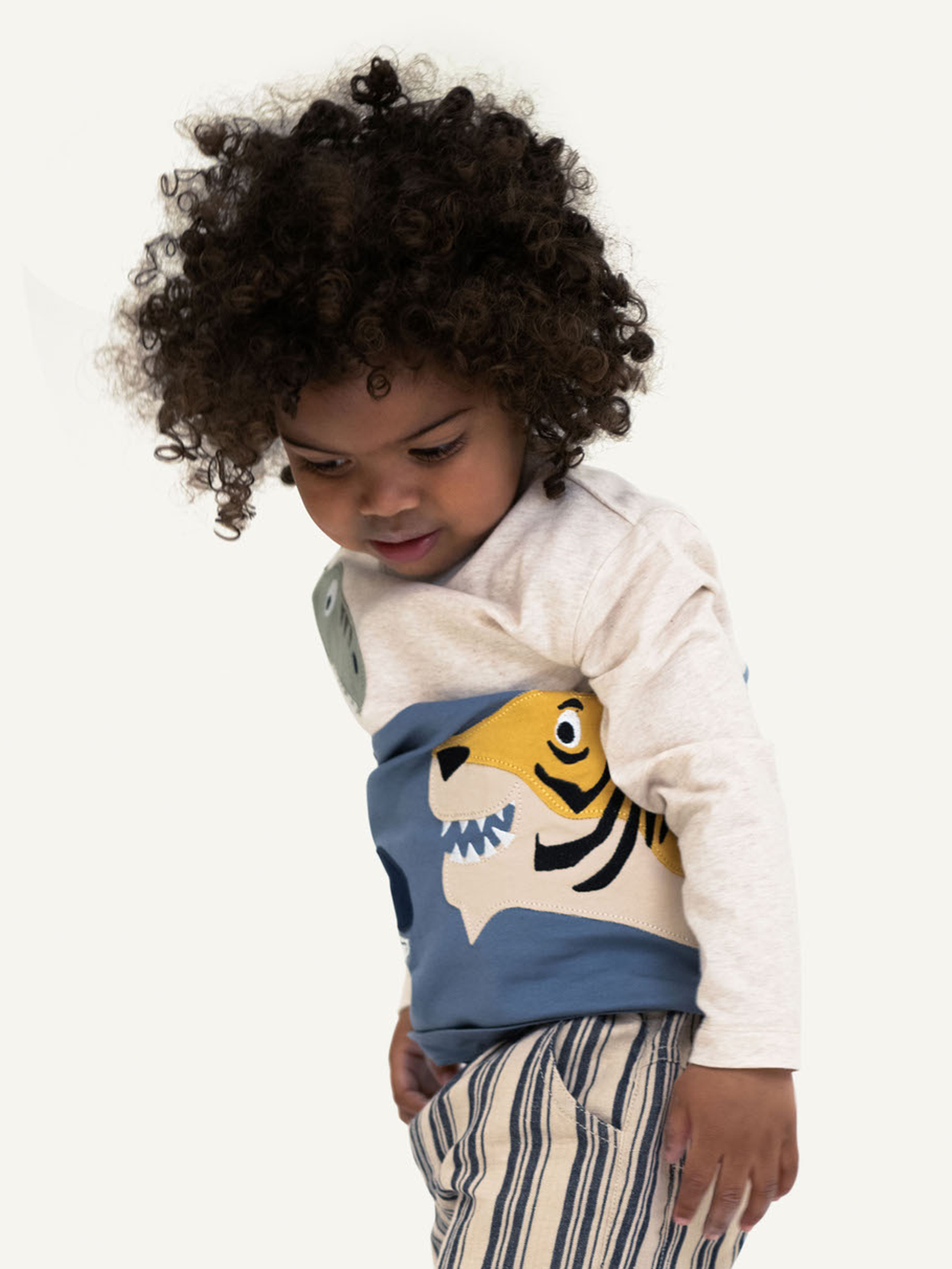 Hust and Claire Anton T-shirt Wheat Melange