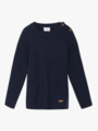 Hust and Claire Pil Wool Rib More navy