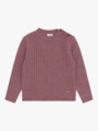 Hust and Claire Pil Wool Rib Pale Mauve