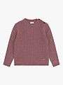 Hust and Claire Pil Wool Rib Pale Mauve
