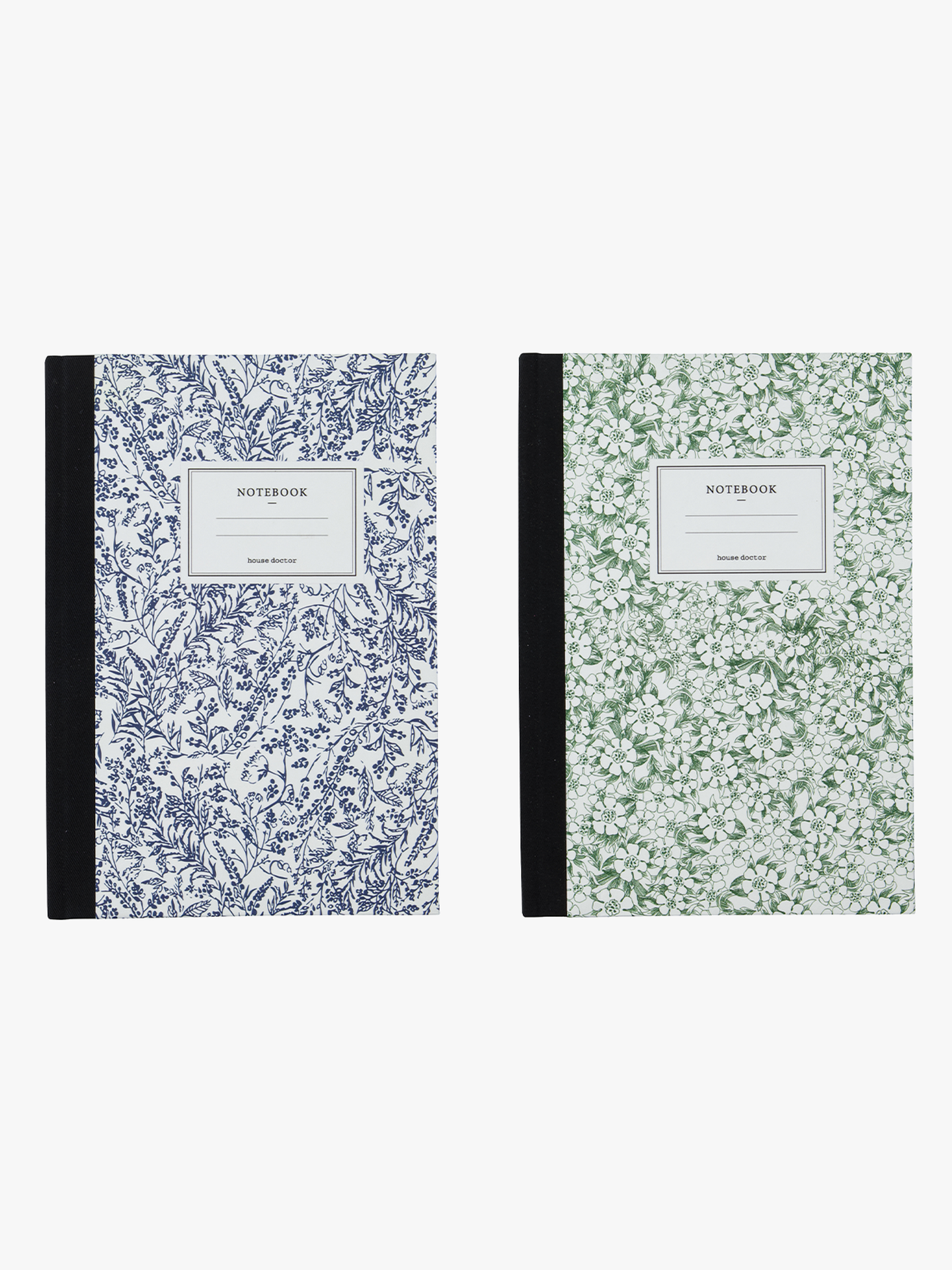House Doctor Note Notisbok Grønn / Blå