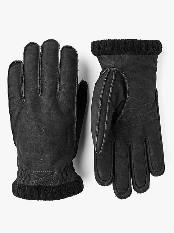 Hestra Joar Nubuck Black