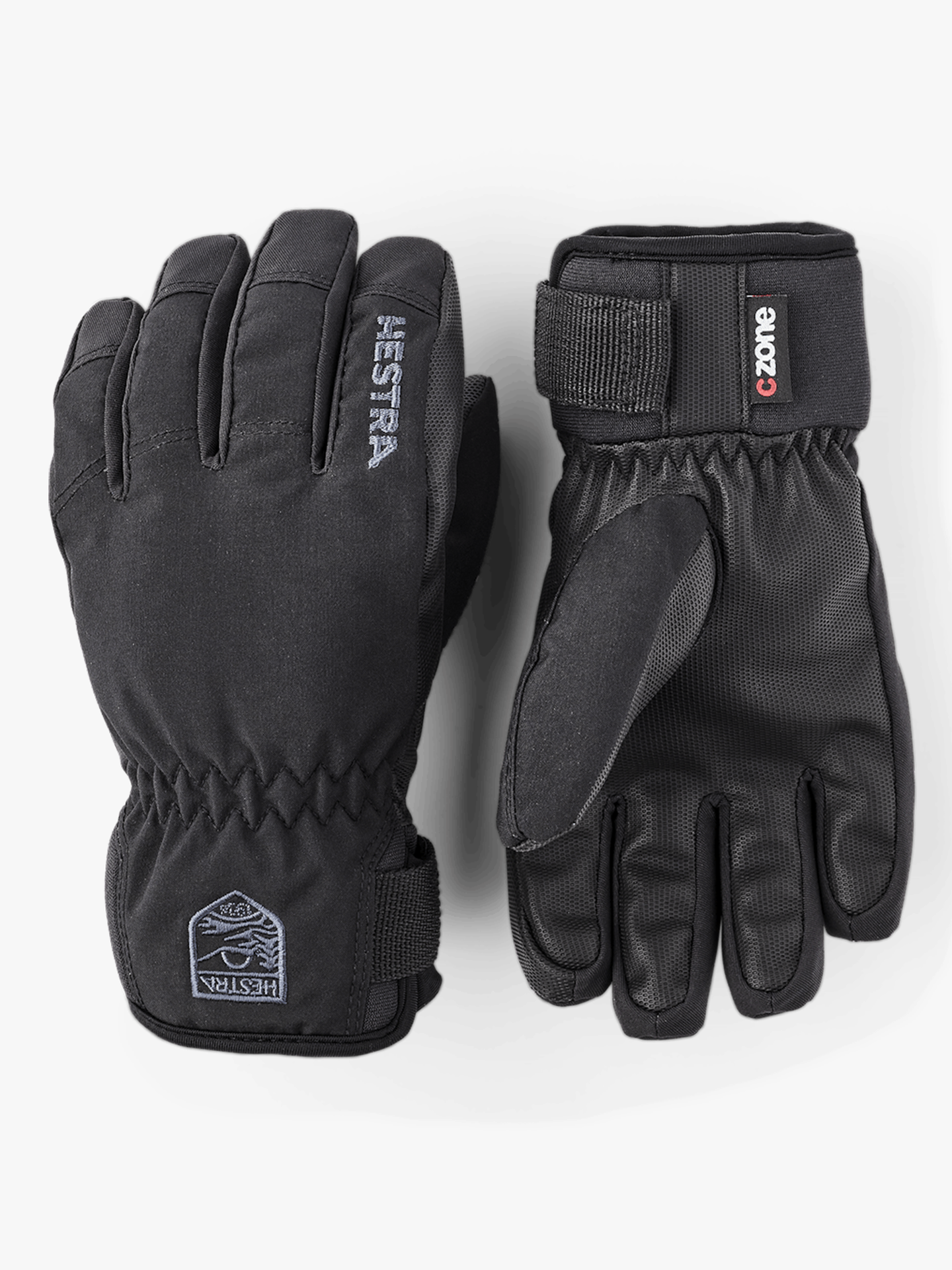 Hestra Ferox Primaloft 5 finger Black