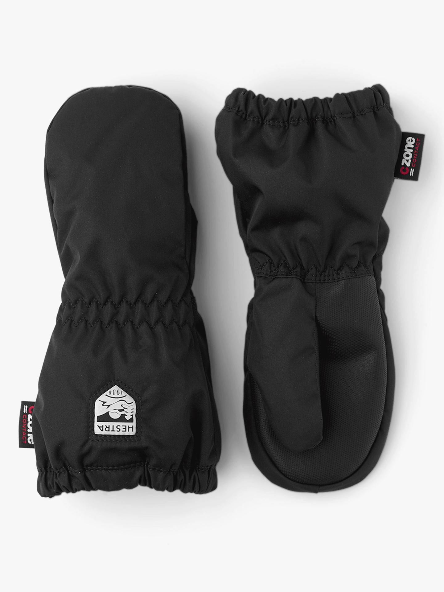 Hestra CZone Contact Kids' Shell mitt Black