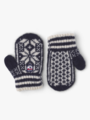 Hestra Kids' Nordic mitt Navy & offwhite