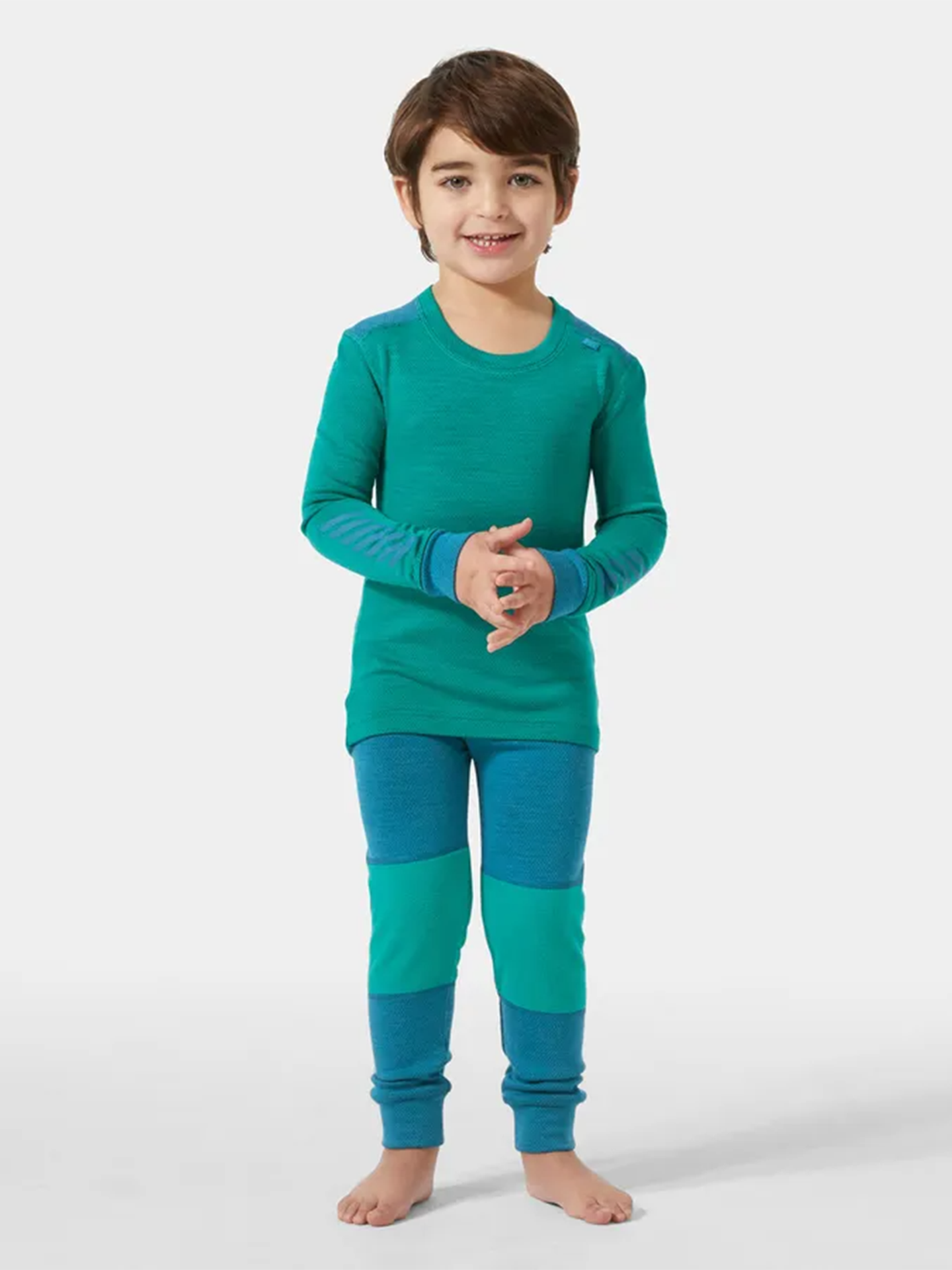 Helly Hansen Lifa Merino Set Green Mist