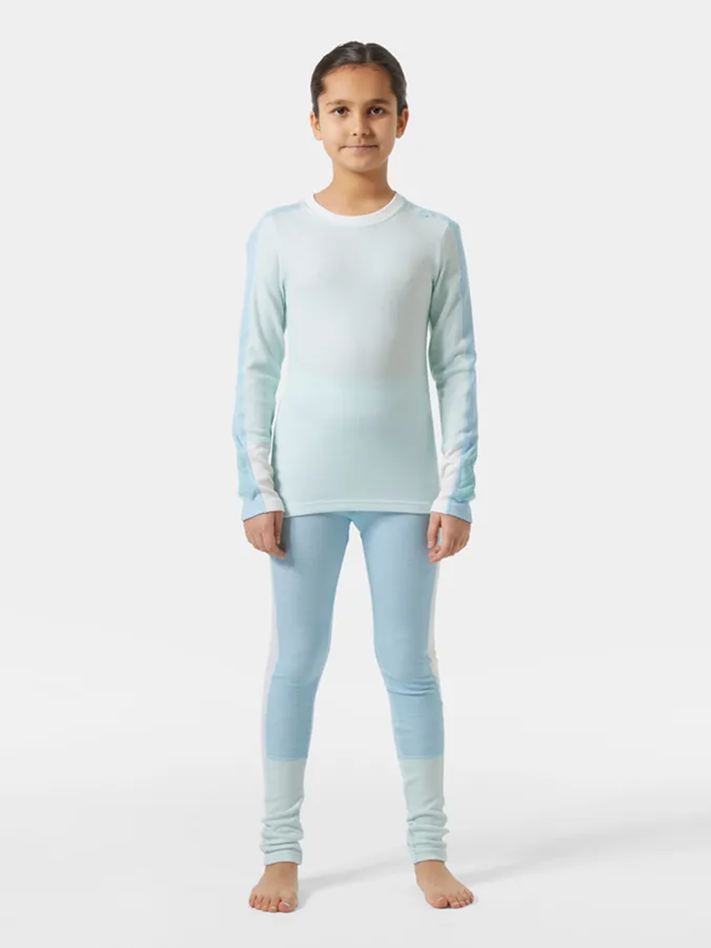 Helly Hansen Junior Lifa Merino Midweight Set Light Cyan
