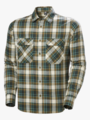 Helly Hansen Lokka Organic Flannel Long Sleeve Shirt Dark Jungle