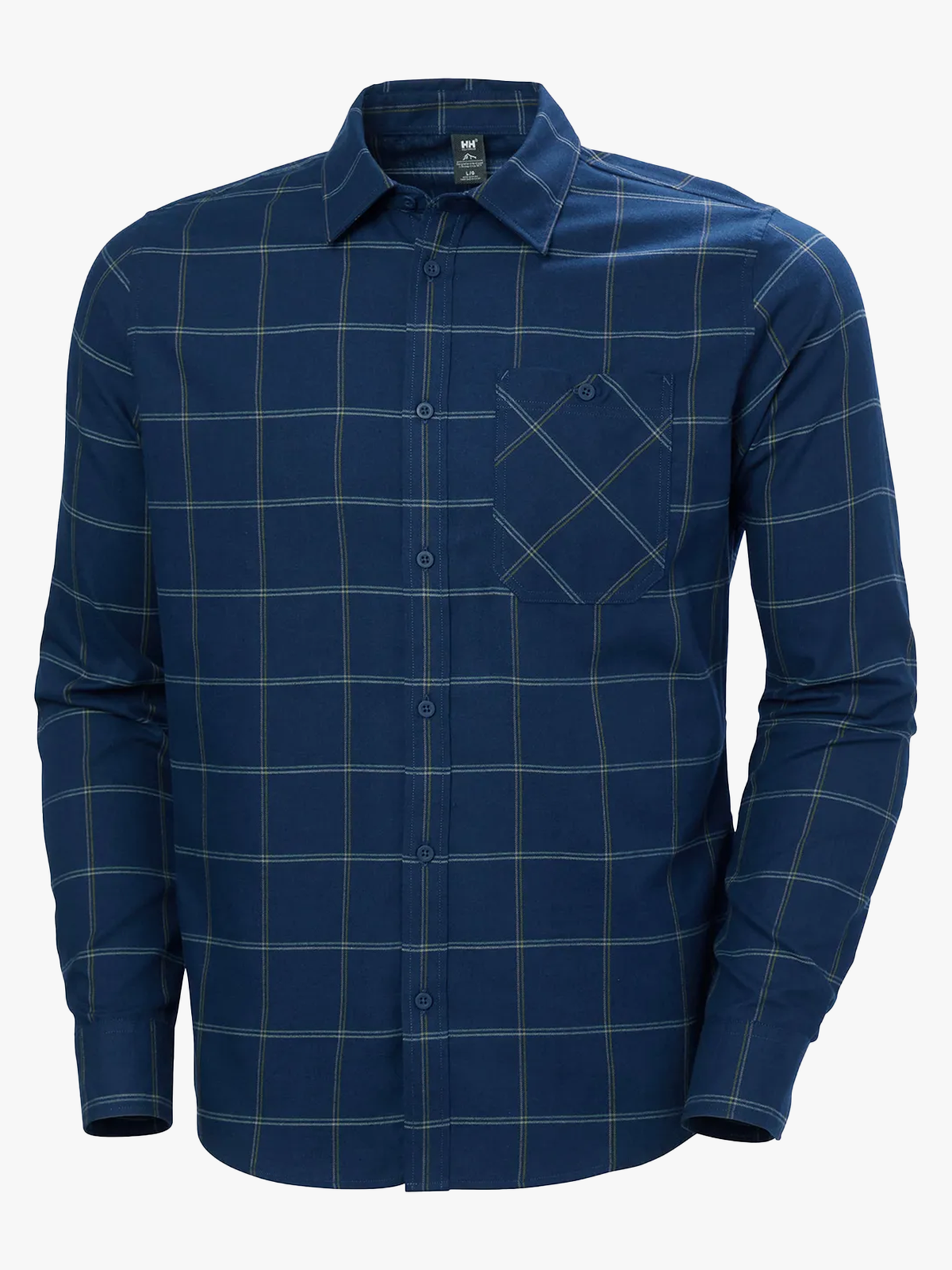 Helly Hansen Aker Flannel Long Sleeve Shirt Ocean Sierr
