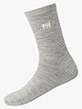 Helly Hansen Everyday Wool Sock 2-Pack Grey