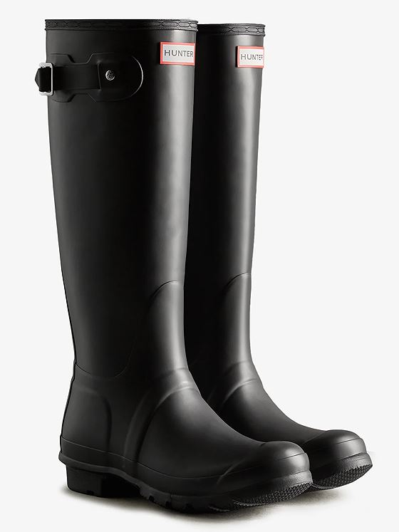 Hunter Womens Original Tall Boot Black