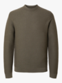 Selected Homme Tion Long Sleeve Knit Structure Mock Neck Kalamata