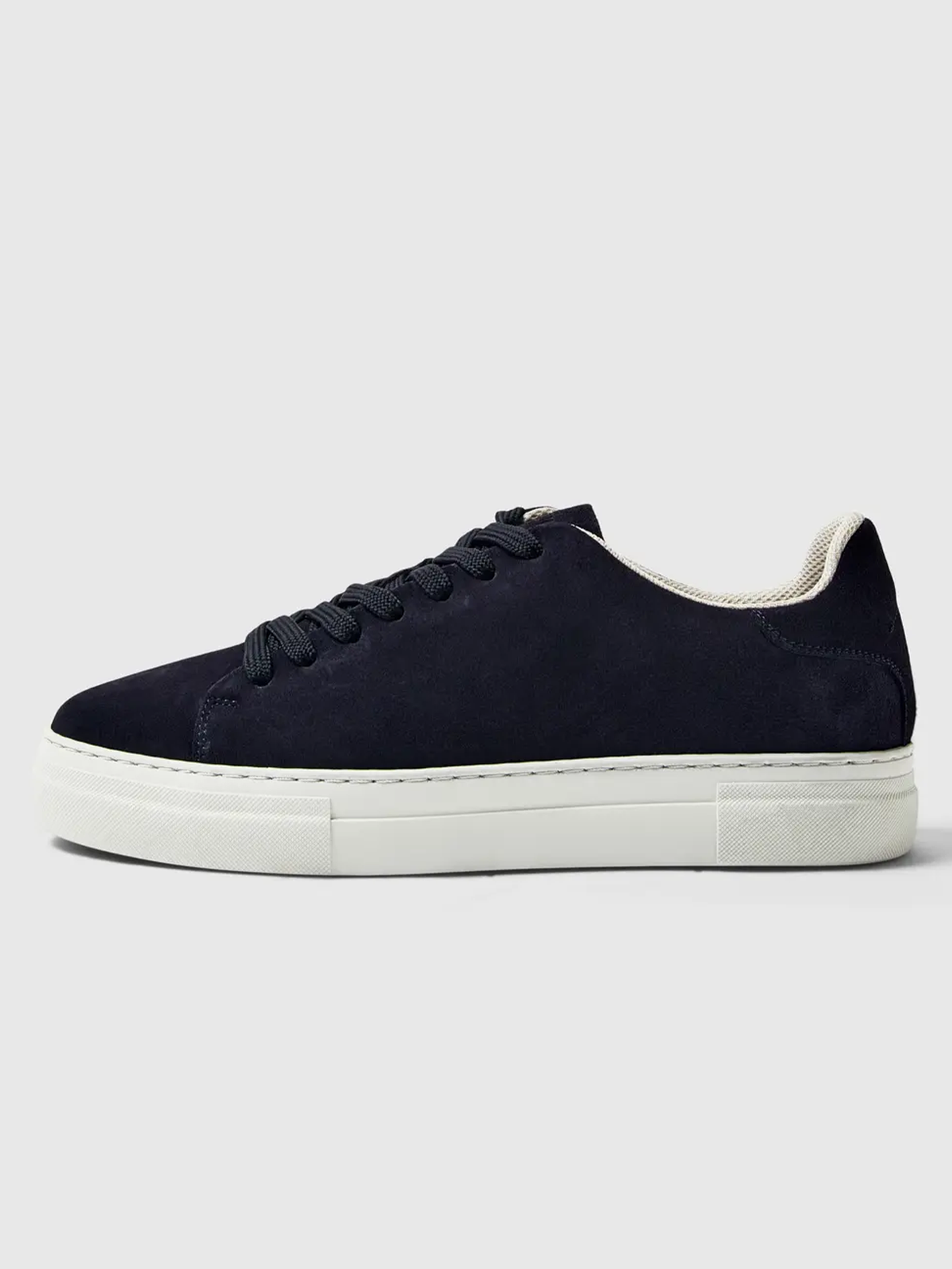 Selected Homme David Chunky Suede Sneaker Dark Navy