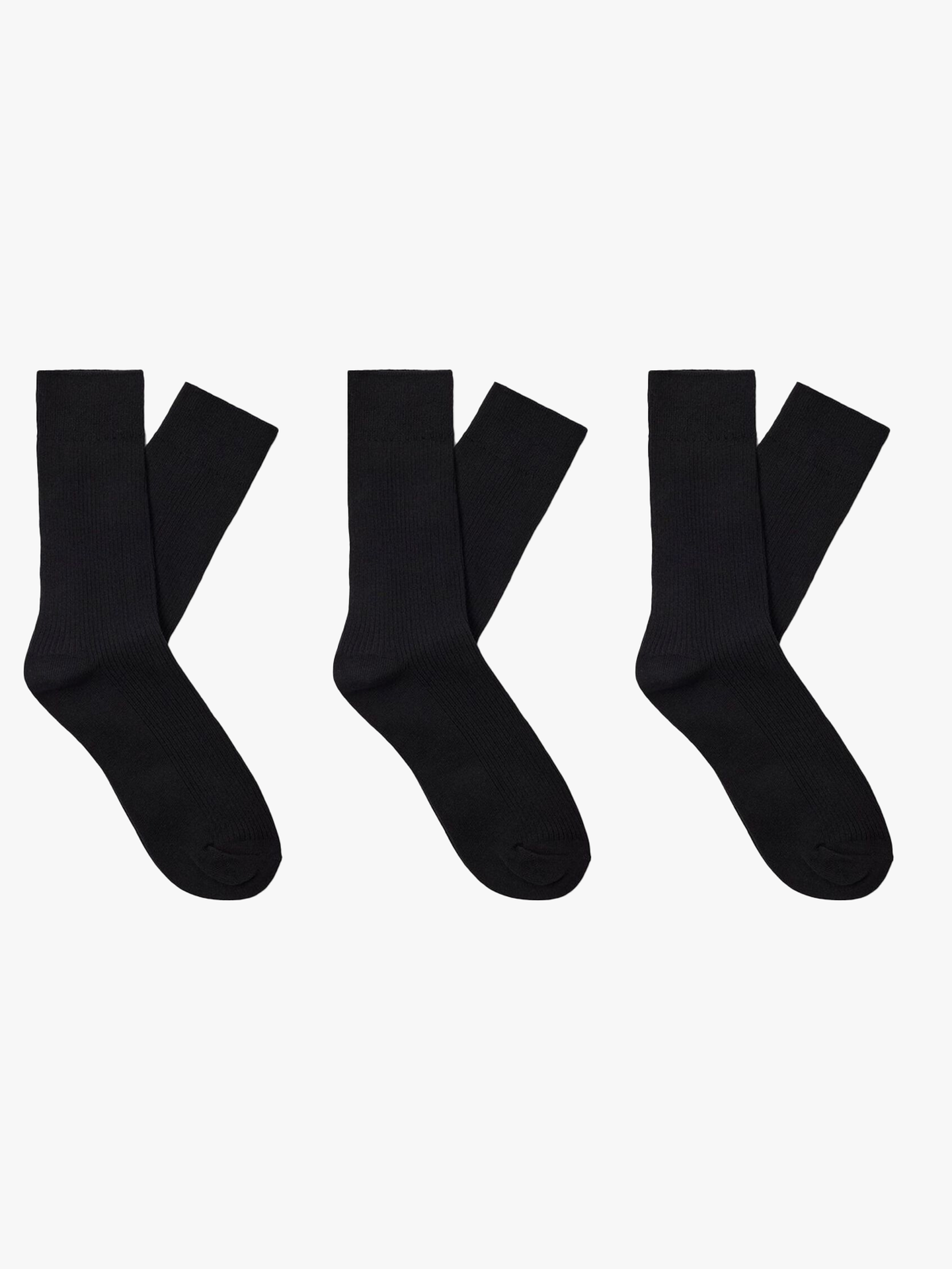 Selected Homme River 3-Pack Sock Black