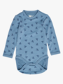 Hummel Bambo Body Long Sleeve Blue Shadow