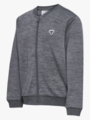 Hummel Junior Wool Zip Jacket Bee Dark Grey Melange