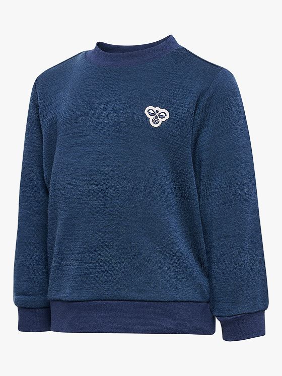 Hummel Mini Wool Sweatshirt Bee Dress Blues