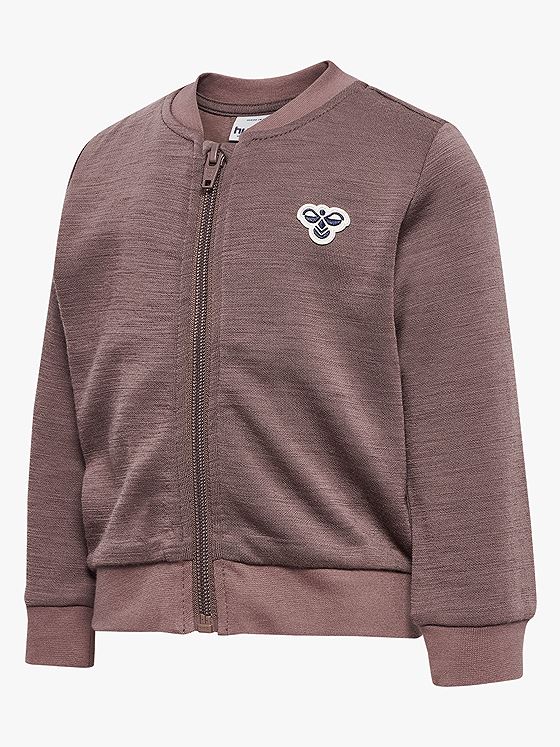 Hummel Mini Wool Zip Jacket Bee Twilight Mauve
