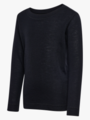 Hummel Junior Wool Rib T-Shirt Long Sleeve Black