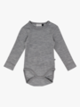 Hummel Mini Wool Rib Body Long Sleeve Grey Melange